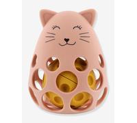 Hochet sensoriel en silicone rose TU