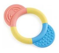 Hochet Teether Ring Rouge Bleu Jaune G