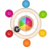 Hochet Toupie De Perles Arc-En-Ciel