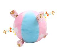 Hochet Toys - Boule en peluche 15 x 15 cm, jeu interactif longue durée | Sphère de cloche sensorielle, entraîneur de préhension des mains douces pour garçons et filles, motricité fine, poussette au co