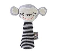 Hochet tricot coton singe