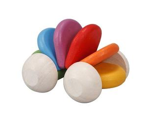 Hochet Voiture de Bébé Plantoys® - Jouet en bois