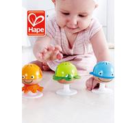 Set 3 hochets ventouse animaux hape