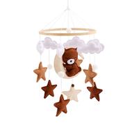 Hochets De Cloche De Lit Pour Bébé,Jouet De Dessin,Teddy Velvet Rabbit Bear Butter,Cpull Mobile Hanger,Cadeaux Pour Enfants - Type Brown Bear-01