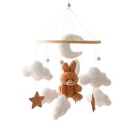 Hochets De Cloche De Lit Pour Bébé,Jouet De Dessin,Teddy Velvet Rabbit Bear Butter,Cpull Mobile Hanger,Cadeaux Pour Enfants - Type Brown Rabbit