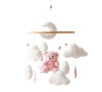 Hochets De Cloche De Lit Pour Bébé,Jouet De Dessin,Teddy Velvet Rabbit Bear Butter,Cpull Mobile Hanger,Cadeaux Pour Enfants - Type Pink Bear