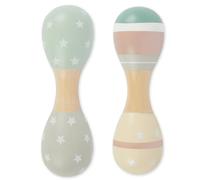 Hochets en bois lot de 2 - motif faon star dust TU