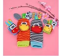 Hochets pour bébés - Keeper - Girafe et Âne A - Tissu