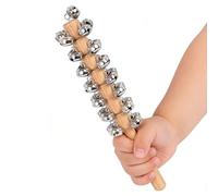 Hochets pour - Contenitori A Forma Di Pesce Antigoccia Per Bevande - Cloche musicale avec manche en bois - Pour les classes préscolaires, la maternelle, les jeux et les jeunes - 150 ml