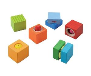 Hochets Sensoriels découvertes Sonores HABA® - Cubes & Hochets