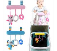 Hochets Suspendus Pour Bébé, Lit Suspendu, Poussette, Jouets De Voiture, Animaux Mignons, Chat Panda, Berceau En Peluche, Bon Cadeau