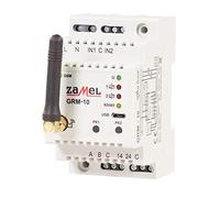 Hochmodern, Einfach zu bedienen, Schnell zu installieren, zuverlässig, zukunftsweisend, Telefonsteuerung, energiesparend, Bequem zu steuern, 2-Kanal-GSM-Controller GRM-10 Exta Free Zamel