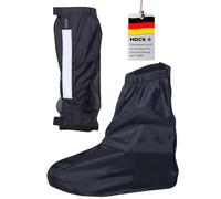 HOCK Guêtres de pluie, hauteur cheville, petit défaut optique, Schwarz, Large
