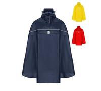 HOCK - L'ORIGINAL, poncho de pluie VAINQUEUR DES TESTS - Poncho vélo imperméable avec capuche - Protection pluie homme/femme - Cape de pluie optimale pour tous les cyclistes - Idéal pour bikers.