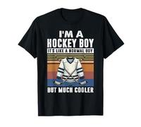 Hockey Boy It's Like A Normal Boy But Much Cool Hockey T-Shirt