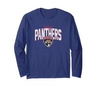 Hockey de la LNH avec Logo Vintage des Panthers de la Floride Manche Longue
