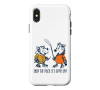 Hockey Drop The Puck, C'est Parti! Coque pour iPhone X/XS