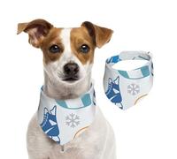 Hockey Elements Écharpe créative à motifs imprimés pour animaux domestiques chiens et chats pour Noël hiver cadeau chaud élégant