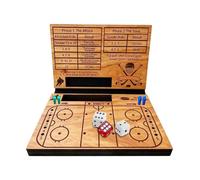 Hockey Game, Wooden Battle Board, 2-Player Fast-Paced Match with Sturdy Layer, Portable Fixture with Refined Texture, 7.9 × 5.9 in Sports Category, Desktop Toy for Family Gatherings