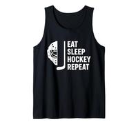 Hockey Goalie Player Funny for Kids Teens Adults Hockey Débardeur