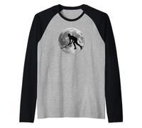 Hockey Hockeyeur hockey coach homme lune joueur de hockey Manche Raglan