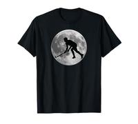 Hockey Hockeyeur hockey coach homme lune joueur de hockey T-Shirt