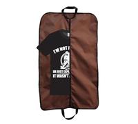 Hockey Jersey Bag - Clothes Bag with Zipper | 60.96x91.44cm Hanging Garment Bags | Large Capacity Clothing Storage Bags, Hung Suit Carrier with Handles, for Hanging Clothes, Travel, Competitions