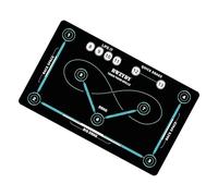 Hockey Mat - Non -Slip Footwork Dribbling Pad, Training Mats Hockey Practice Equipment For Indoor Outdoor Enthusiasts Professionals Beginners Athletes