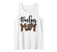 Hockey Mom Leopard Ice Hockey Mama, Mothers Day Hockey Mom Débardeur