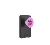 Hockey Mom Leopard Ice Hockey Mama, Mothers Day Hockey Mom PopSockets PopWallet pour MagSafe