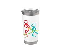 Hockey sur glace Gobelet isotherme en acier inoxydable double paroi