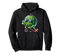 Hockey Sur Glace Melon Trop Cool Sweat à Capuche