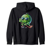 Hockey Sur Glace Melon Trop Cool Sweat à Capuche