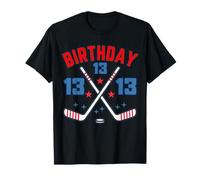 Hockey sur glace pour 13e anniversaire garçon 13 ans T-Shirt