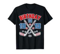 Hockey sur glace pour 13e anniversaire garçon 13 ans T-Shirt