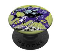 Hockey sur Glace Requin défenseur Puck Shark Control Hockey Raquette PopSockets PopGrip Adhésif