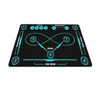Hockey Training Mat - Indoor Outdoor Quiet Non-Slip Large Stickhandling Pad | Precision Dribbling Board Training Equipment | All Ages Soccer Lovers Adults Professionals Enthusiasts Beginners