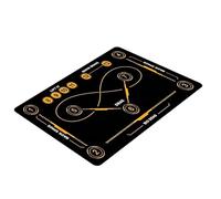 Hockey Training Mat - Indoor Outdoor Quiet Non-Slip Large Stickhandling Pad | Precision Dribbling Board Training Equipment | All Ages Soccer Lovers Adults Professionals Enthusiasts Beginners