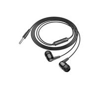 HOCO M97 Enjoy - Écouteurs avec micro - intra-auriculaire - filaire - jack 3,5mm - noir Noir G