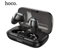 HOCO TWS Écouteurs étanches avec boîtier de charge 5,0 mAh avec micro 9D stéréo Bluetooth 350