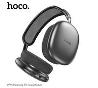 HOCO W55 sur l'oreille Bluetooth écouteur sans fil musique casque micro HiFi Audio casques stéréo son Sport écouteurs 40MM AUX TF Argent