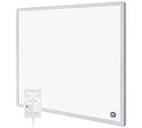 Hocosyme Chauffage Infrarouge 400 Watts avec Thermostat Tactile, Montage Mural du Radiateur Infrarouge - 1-3 Minutes à Une température de Fonctionnement Jusqu'à 120 Degrés - TÜV
