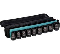 Makita Sacoche de 8 douilles E-16601 1/2" 8-21 mm Impact Black