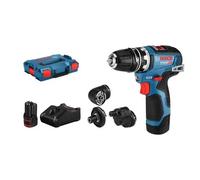 Bosch GSR 12V-35 FC 1750 tr/min Sans clé 590 g Noir, Bleu, Rouge