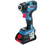 Bosch GDR 18V-200 C Professional 4000 tr/min Noir, Bleu