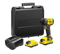 Stanley SFMCF810D2K-QW visseuse électrique et visseuse à percussion 2800 tr/min Noir, Jaune