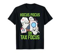 Hocus met l'accent sur la fiscalité pour Halloween, Un Comptable Effrayant T-Shirt