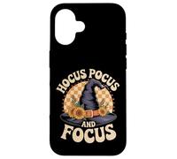 Hocus Pocus and Focus Design d'halloween Coque pour iPhone 16