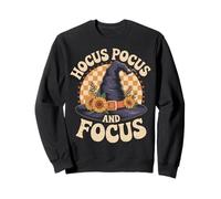 Hocus Pocus and Focus Design d'halloween Sweatshirt