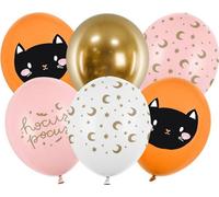 Hocus Pocus Ballons 30cm 6 Stück (Party - Ballons)